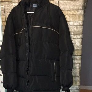 Men's Black Puffer Jacket